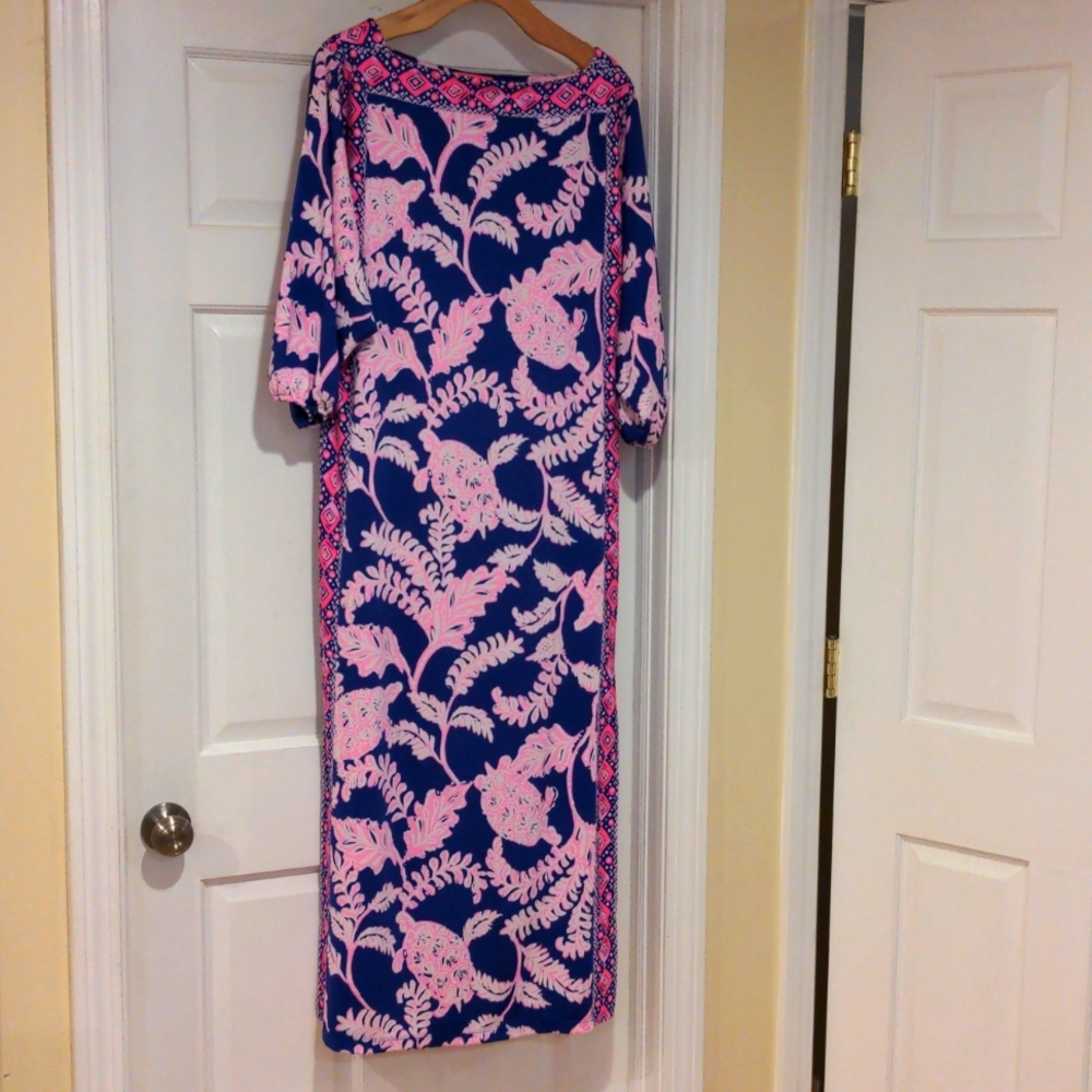 Lilly Pulitzer Silva Maxi Dress, What the Shell Print